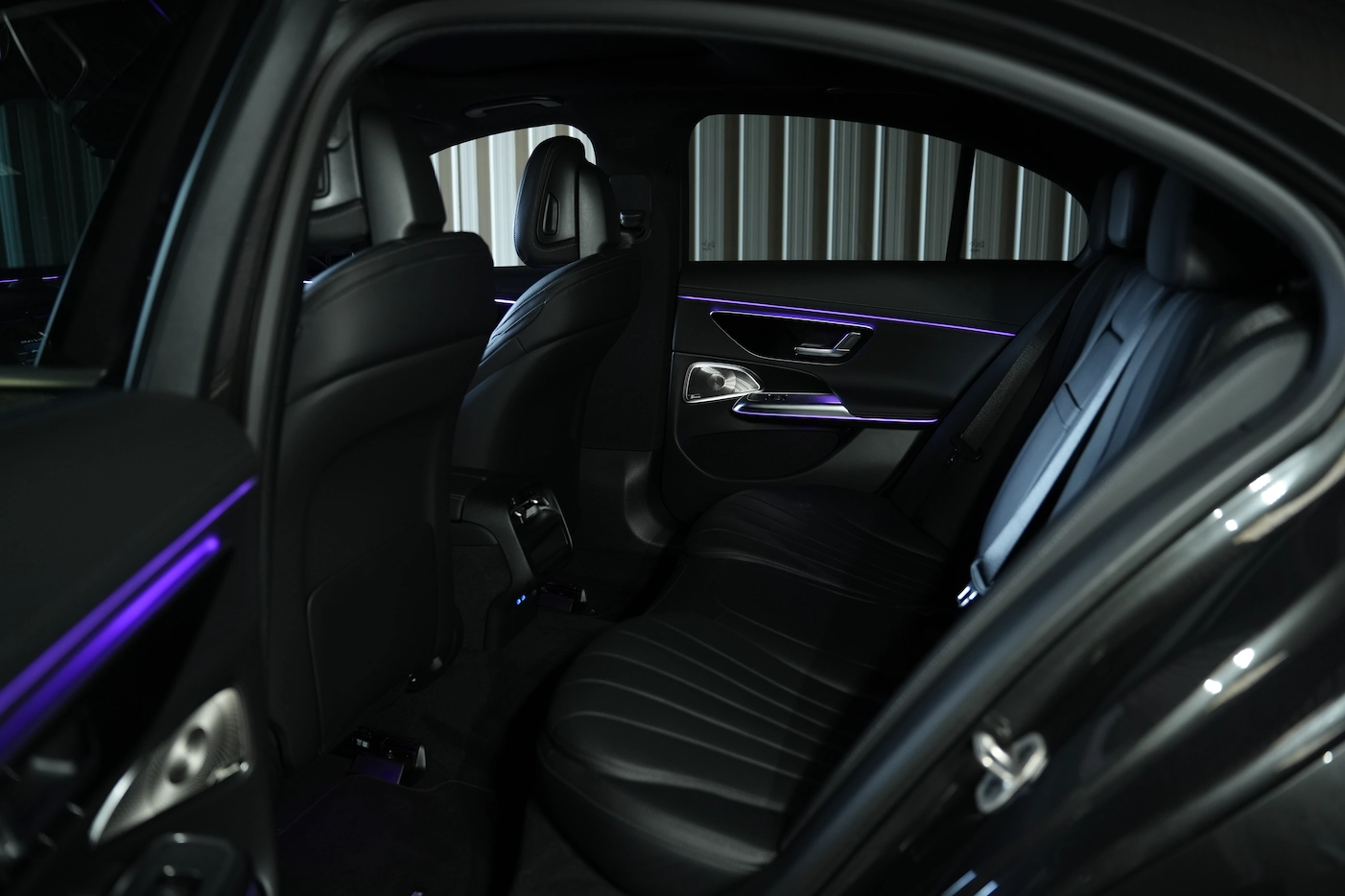 Mercedes E Class rear seat