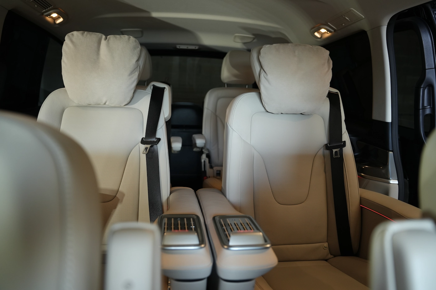 Mercedes V Class Black interior