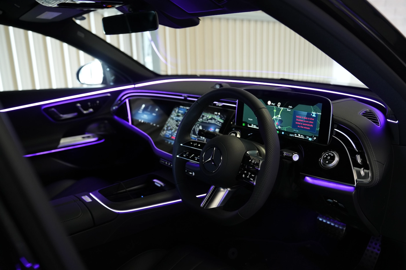 Mercedes E Class interior